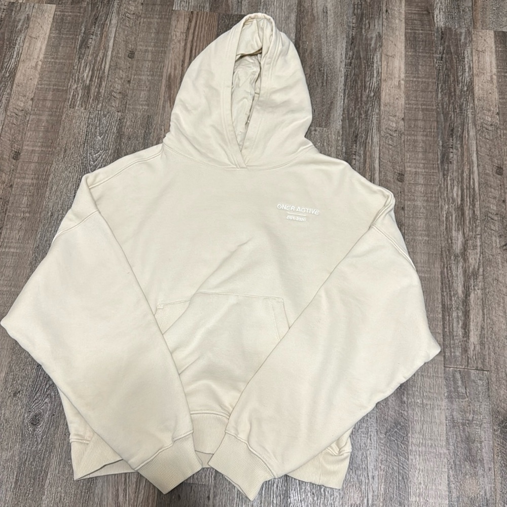 Oner Active Vanilla All Day Est 2020 Oversized Hoodie Size Small